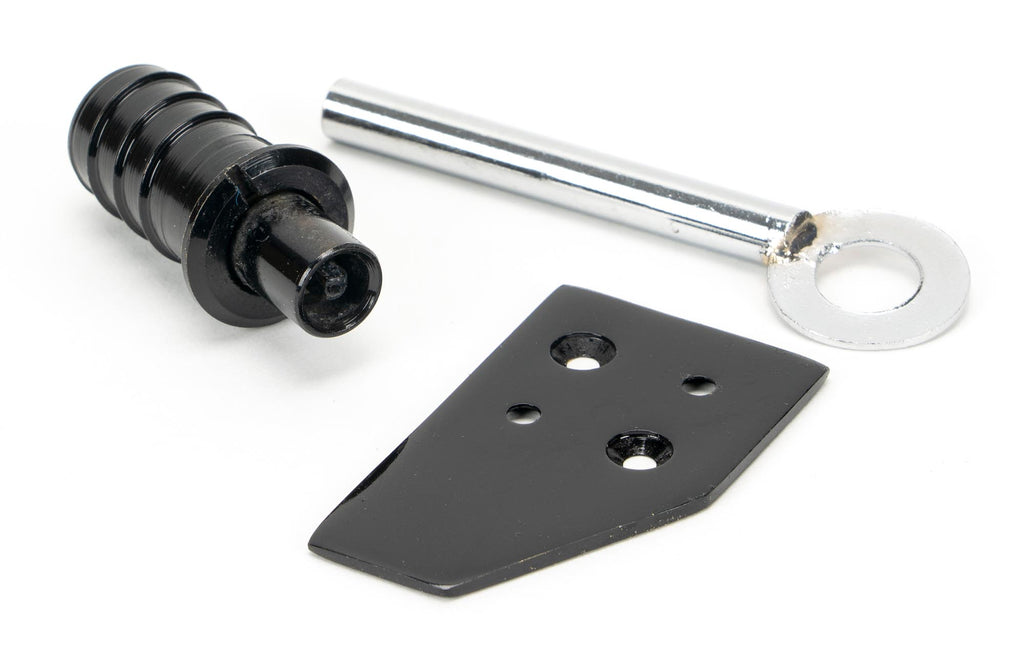 From The Anvil's Black Key-Flush Sash Stop