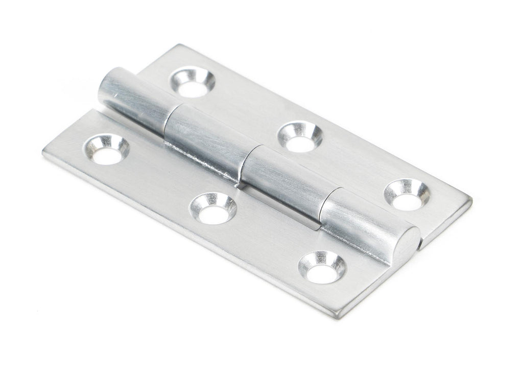 From The Anvil's Satin Chrome Butt Hinge (pair)