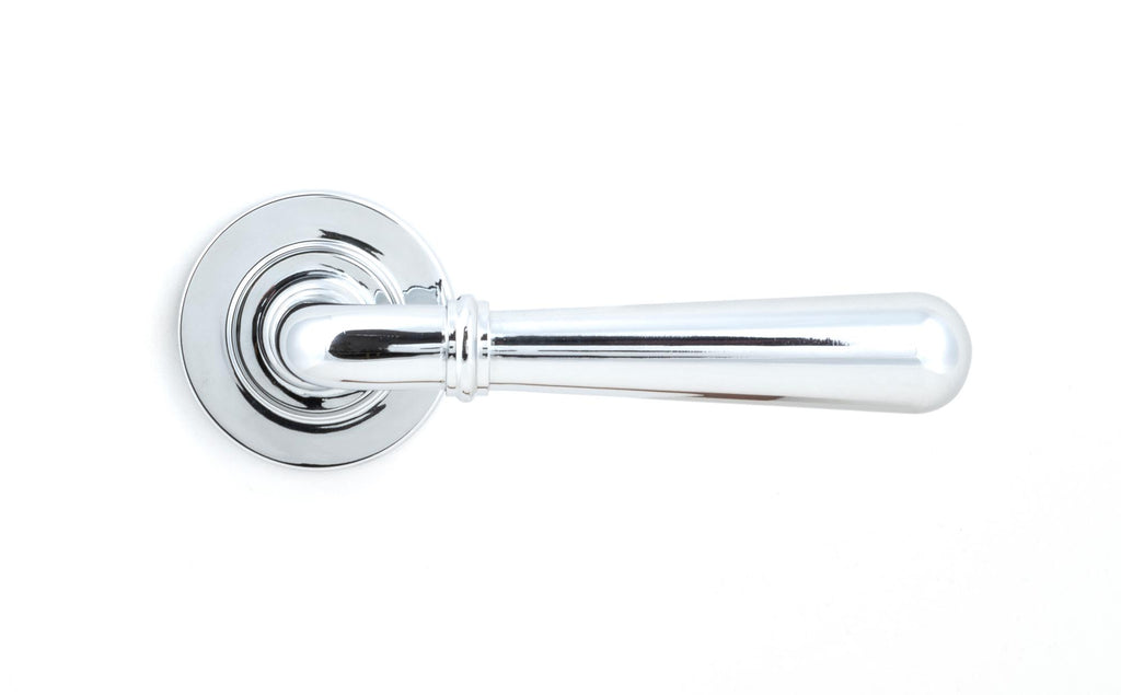 From The Anvil's Polished Chrome Newbury Lever on Rose Set (Unsprung)