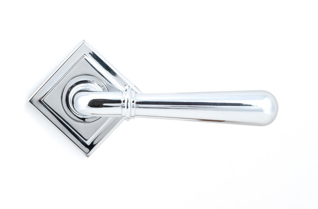 From The Anvil's Polished Chrome Newbury Lever on Rose Set (Unsprung)