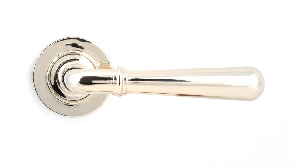 From The Anvil's Polished Nickel Newbury Lever on Rose Set (Unsprung)