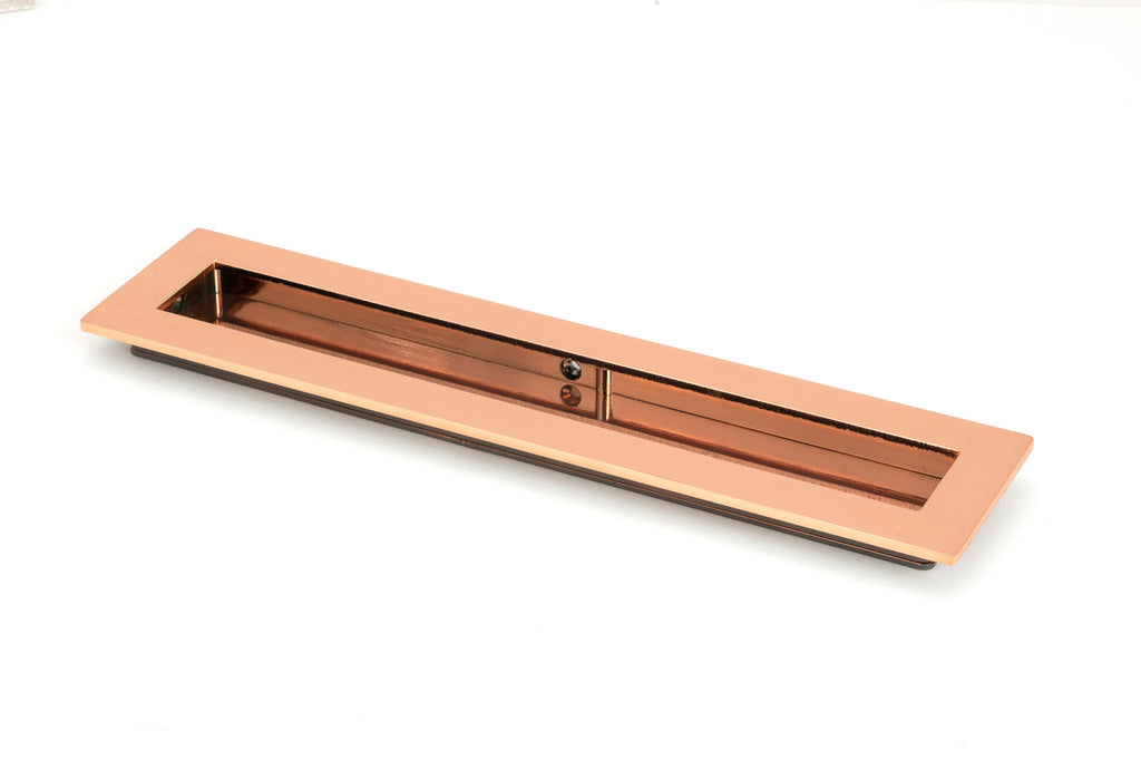 From The Anvil's Polished Bronze Plain Rectangular Pull