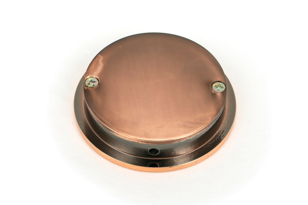 From The Anvil's Polished Bronze Plain Round Pull