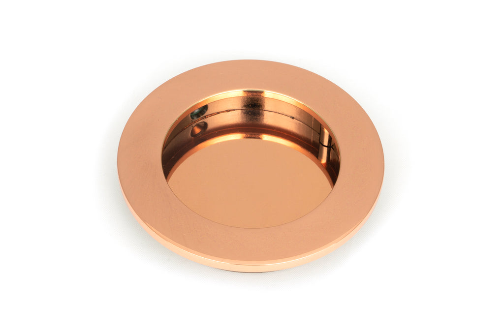 From The Anvil's Polished Bronze Plain Round Pull