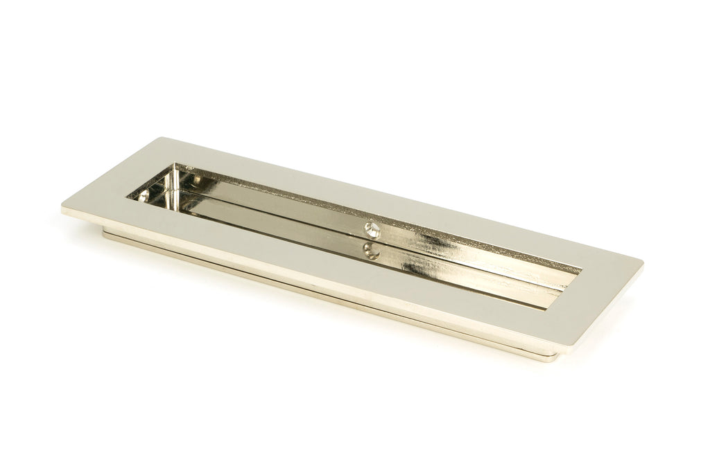 From The Anvil's Polished Nickel Plain Rectangular Pull