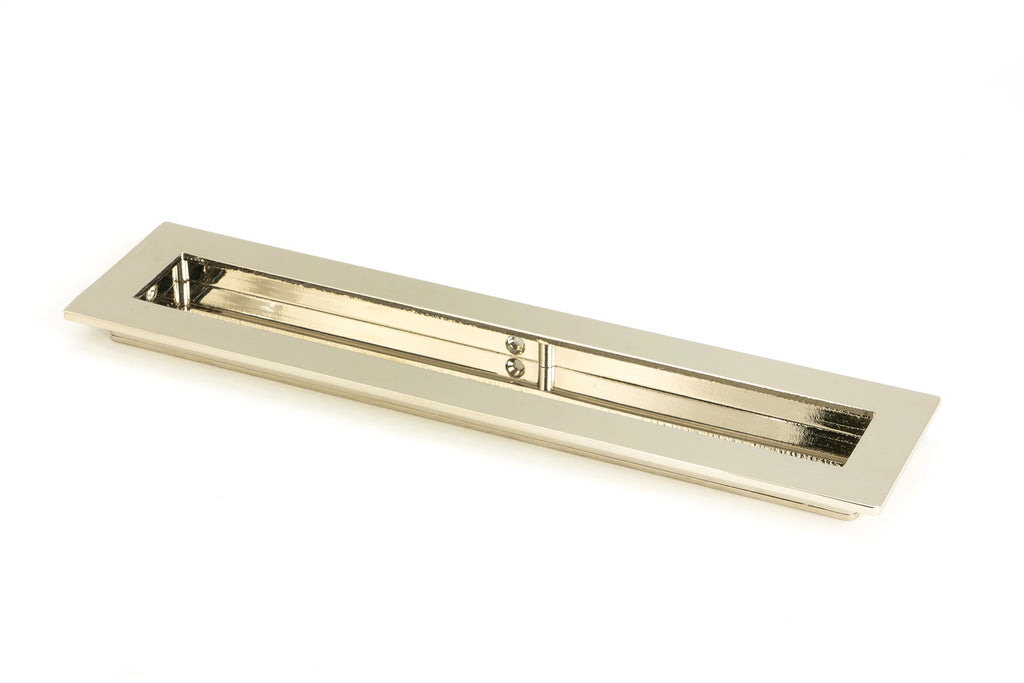 From The Anvil's Polished Nickel Plain Rectangular Pull