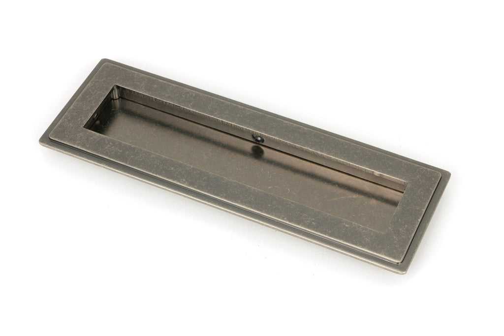 From The Anvil's Pewter Patina Art Deco Rectangular Pull