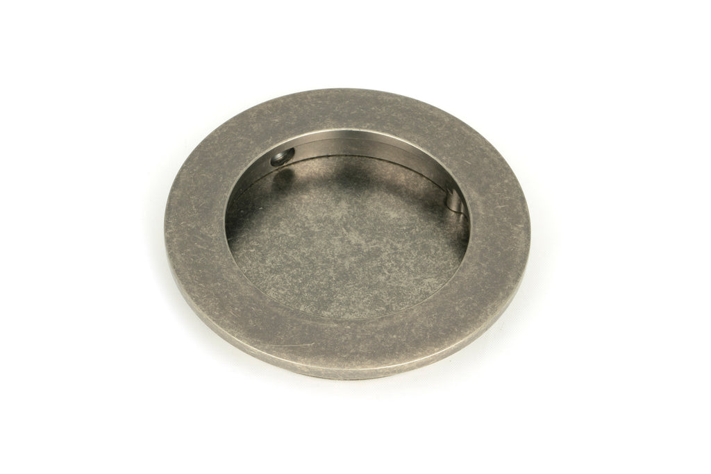 From The Anvil's Pewter Patina Plain Round Pull