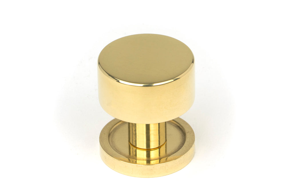 From The Anvil's Polished Brass 25mm Kelso Cabinet Knob