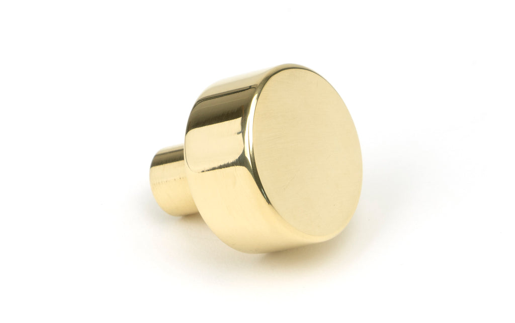 From The Anvil's Polished Brass 25mm Kelso Cabinet Knob