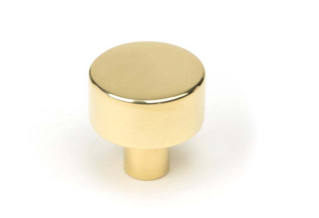 From The Anvil's Polished Brass 25mm Kelso Cabinet Knob