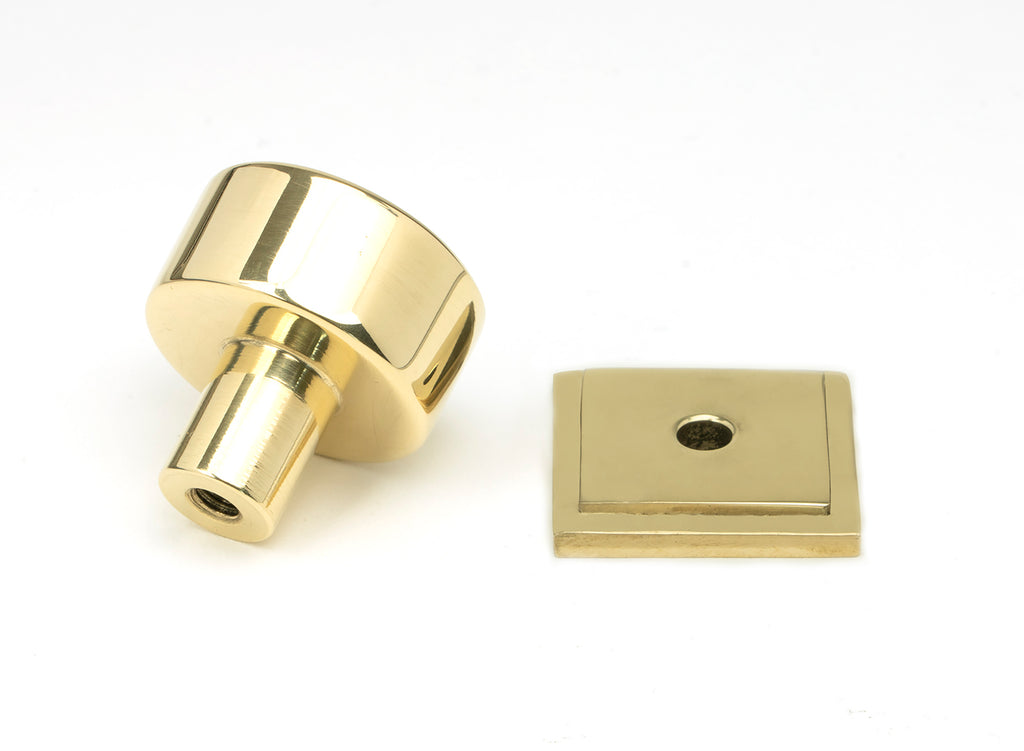 From The Anvil's Polished Brass 25mm Kelso Cabinet Knob