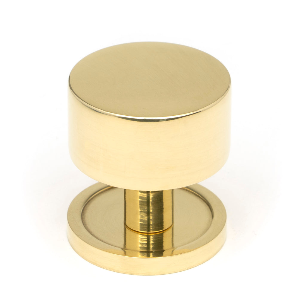 From The Anvil's Polished Brass 32mm Kelso Cabinet Knob