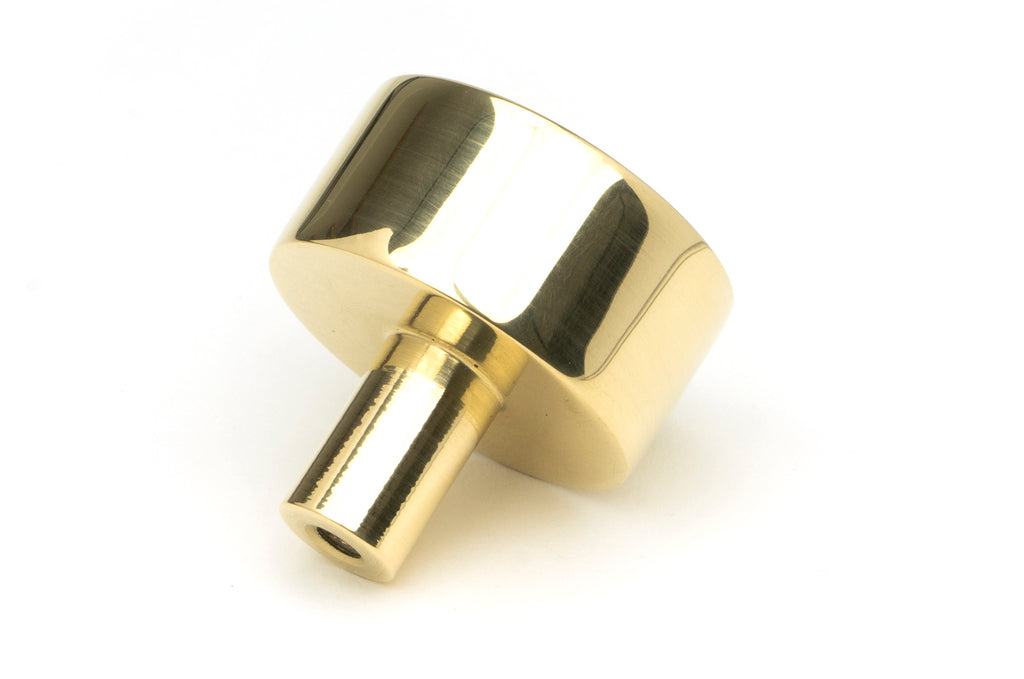 From The Anvil's Polished Brass 32mm Kelso Cabinet Knob