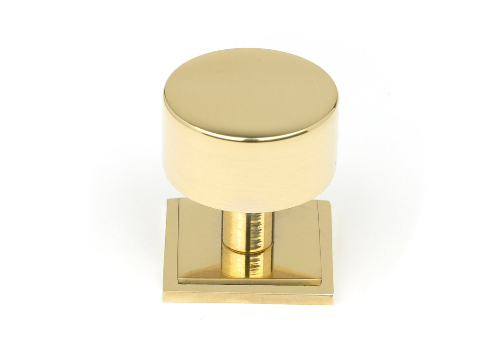 From The Anvil's Polished Brass 32mm Kelso Cabinet Knob