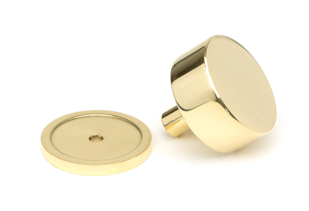 From The Anvil's Polished Brass 38mm Kelso Cabinet Knob