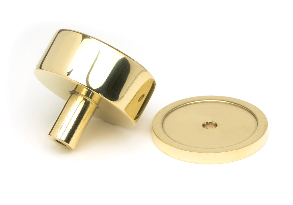 From The Anvil's Polished Brass 38mm Kelso Cabinet Knob