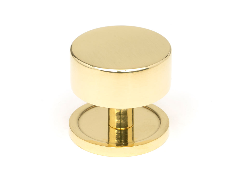 From The Anvil's Polished Brass 38mm Kelso Cabinet Knob