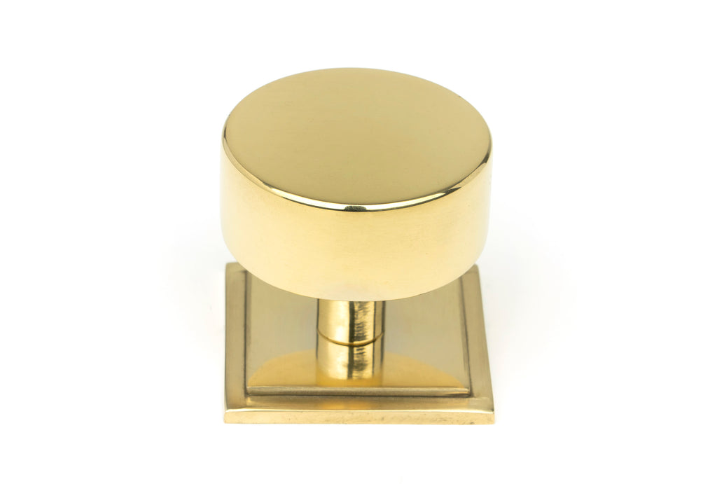 From The Anvil's Polished Brass 38mm Kelso Cabinet Knob