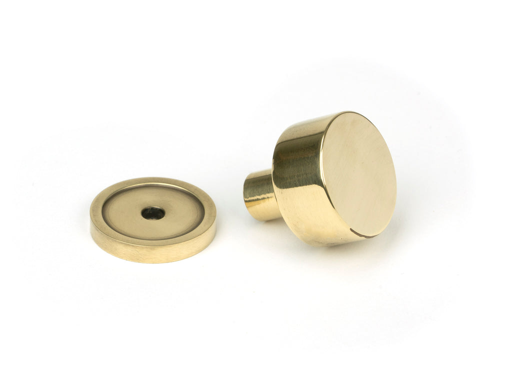 From The Anvil's Aged Brass 25mm Kelso Cabinet Knob