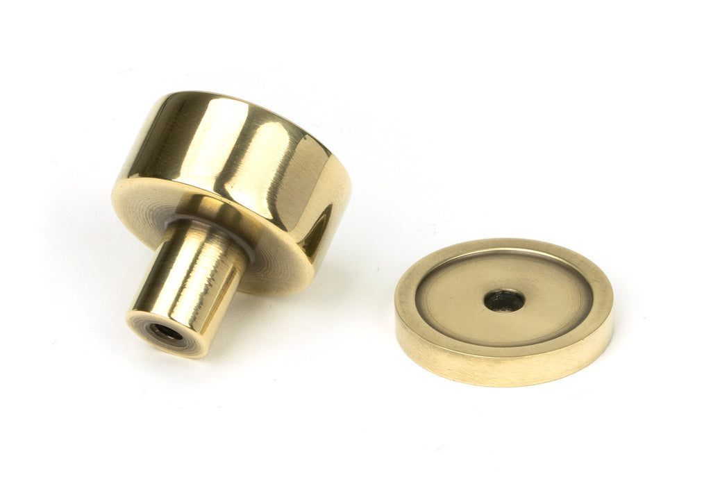 From The Anvil's Aged Brass 25mm Kelso Cabinet Knob