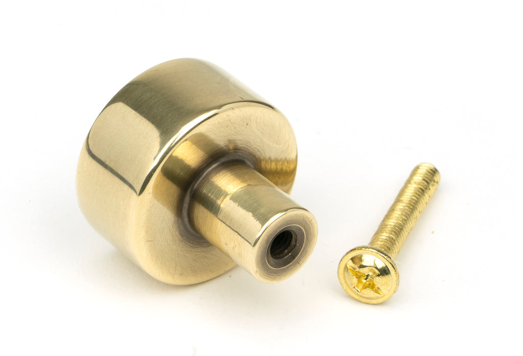 From The Anvil's Aged Brass 25mm Kelso Cabinet Knob