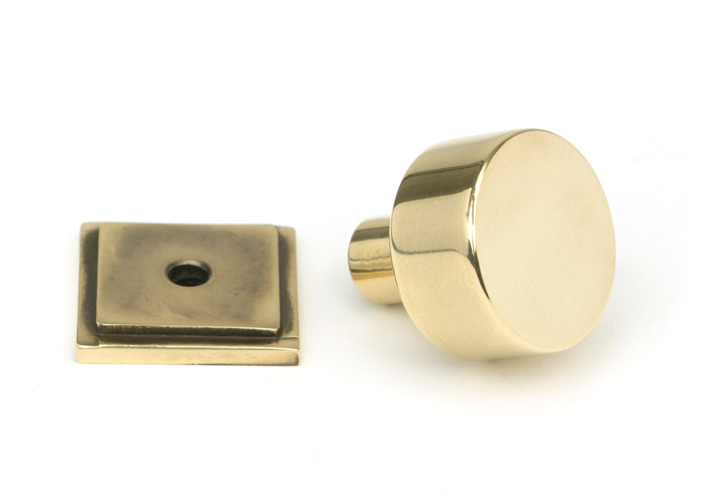 From The Anvil's Aged Brass 25mm Kelso Cabinet Knob