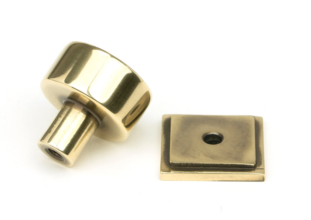 From The Anvil's Aged Brass 25mm Kelso Cabinet Knob