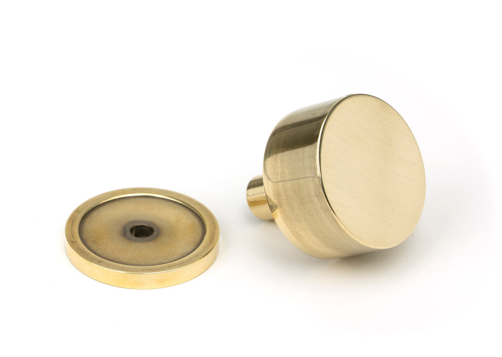 From The Anvil's Aged Brass 32mm Kelso Cabinet Knob