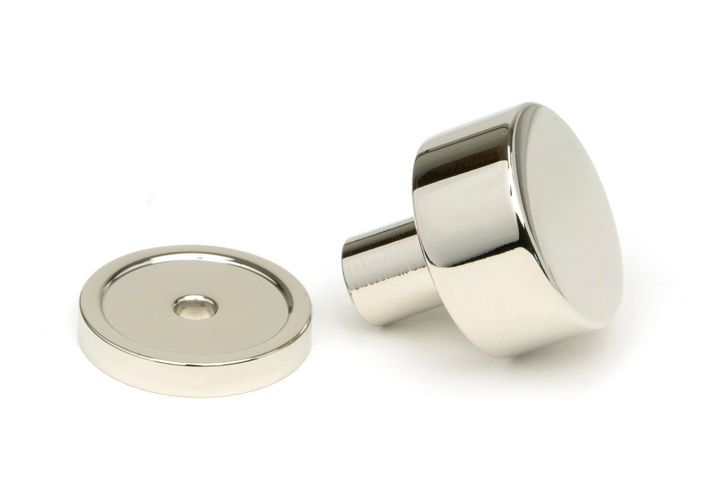 From The Anvil's Polished Nickel 25mm Kelso Cabinet Knob