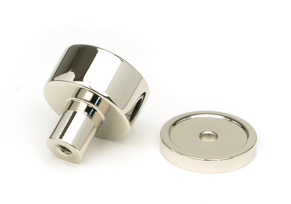 From The Anvil's Polished Nickel 25mm Kelso Cabinet Knob