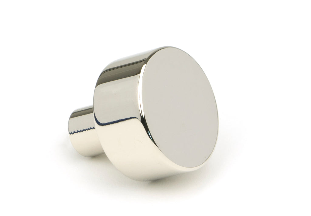 From The Anvil's Polished Nickel 25mm Kelso Cabinet Knob