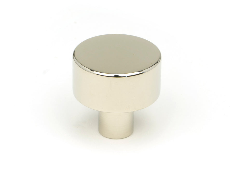 From The Anvil's Polished Nickel 25mm Kelso Cabinet Knob