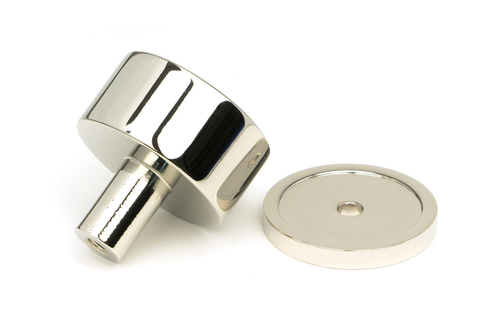 From The Anvil's Polished Nickel 32mm Kelso Cabinet Knob