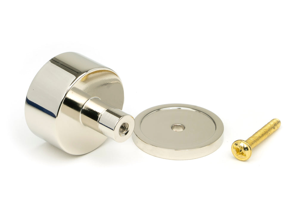 From The Anvil's Polished Nickel 32mm Kelso Cabinet Knob