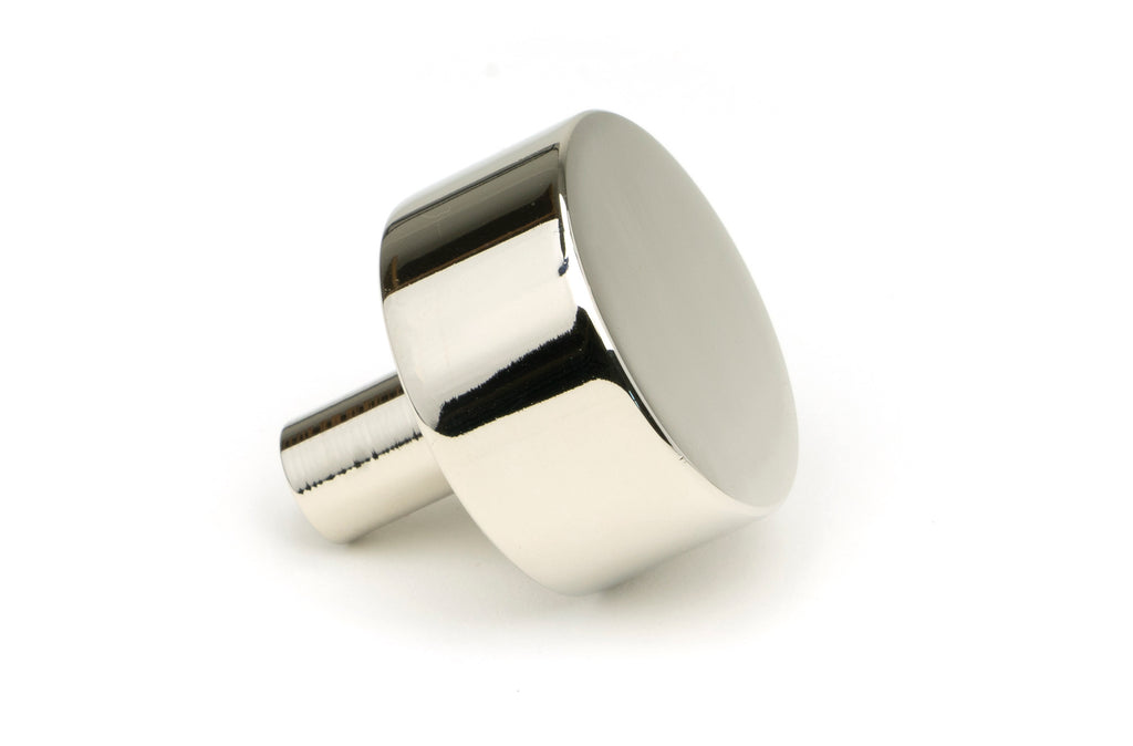 From The Anvil's Polished Nickel 32mm Kelso Cabinet Knob