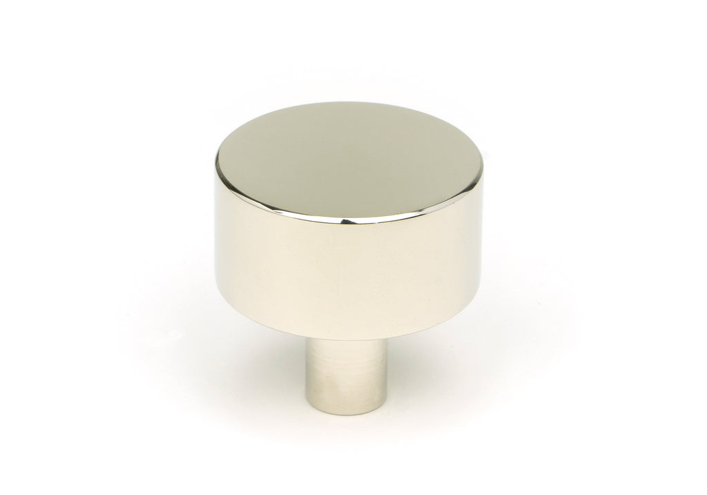 From The Anvil's Polished Nickel 32mm Kelso Cabinet Knob