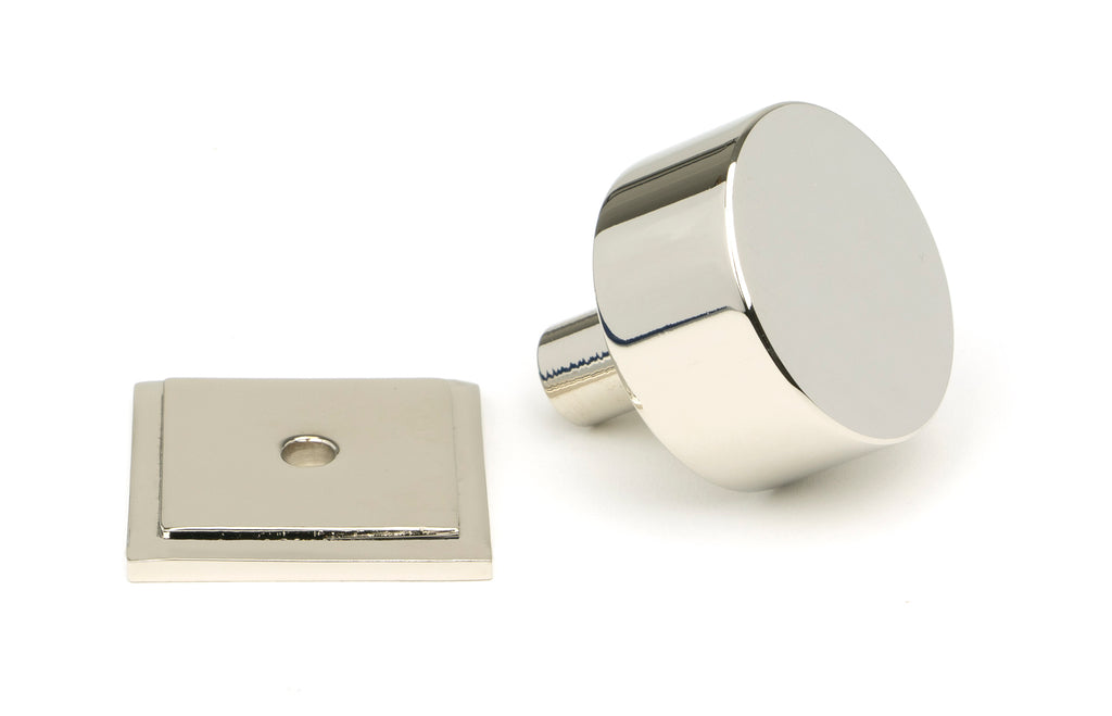 From The Anvil's Polished Nickel 32mm Kelso Cabinet Knob