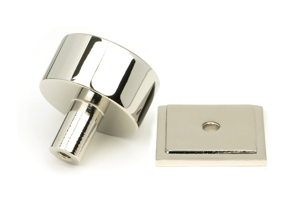 From The Anvil's Polished Nickel 32mm Kelso Cabinet Knob