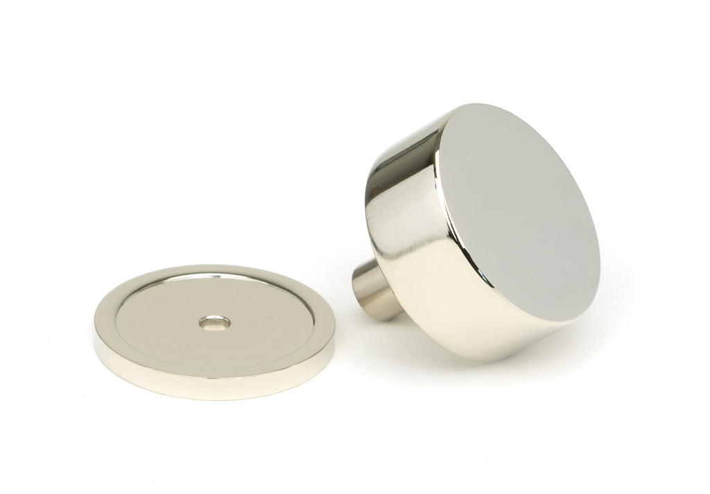 From The Anvil's Polished Nickel 38mm Kelso Cabinet Knob