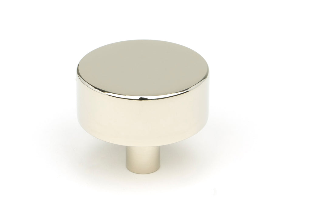 From The Anvil's Polished Nickel 38mm Kelso Cabinet Knob