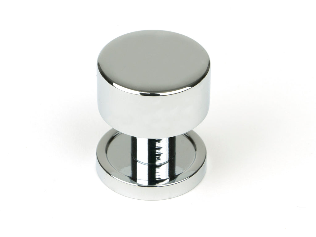 From The Anvil's Polished Chrome 25mm Kelso Cabinet Knob