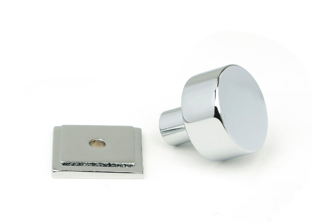 From The Anvil's Polished Chrome 25mm Kelso Cabinet Knob