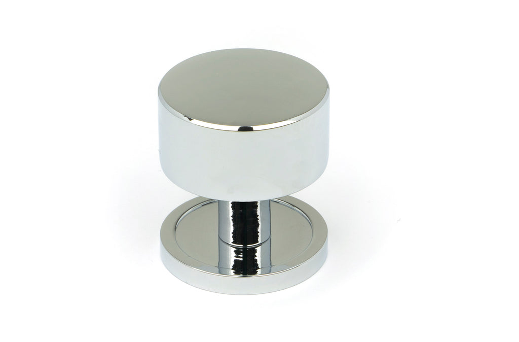 From The Anvil's Polished Chrome 32mm Kelso Cabinet Knob