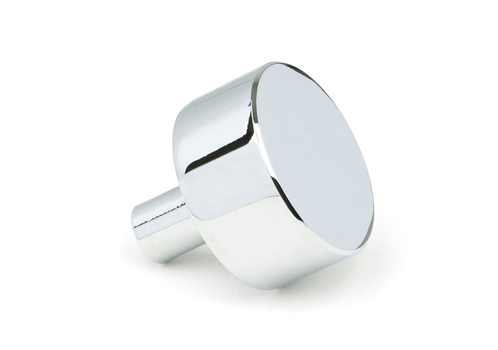 From The Anvil's Polished Chrome 32mm Kelso Cabinet Knob