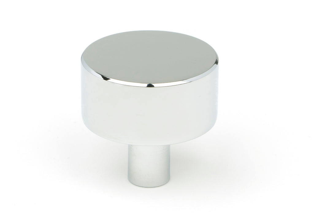 From The Anvil's Polished Chrome 32mm Kelso Cabinet Knob