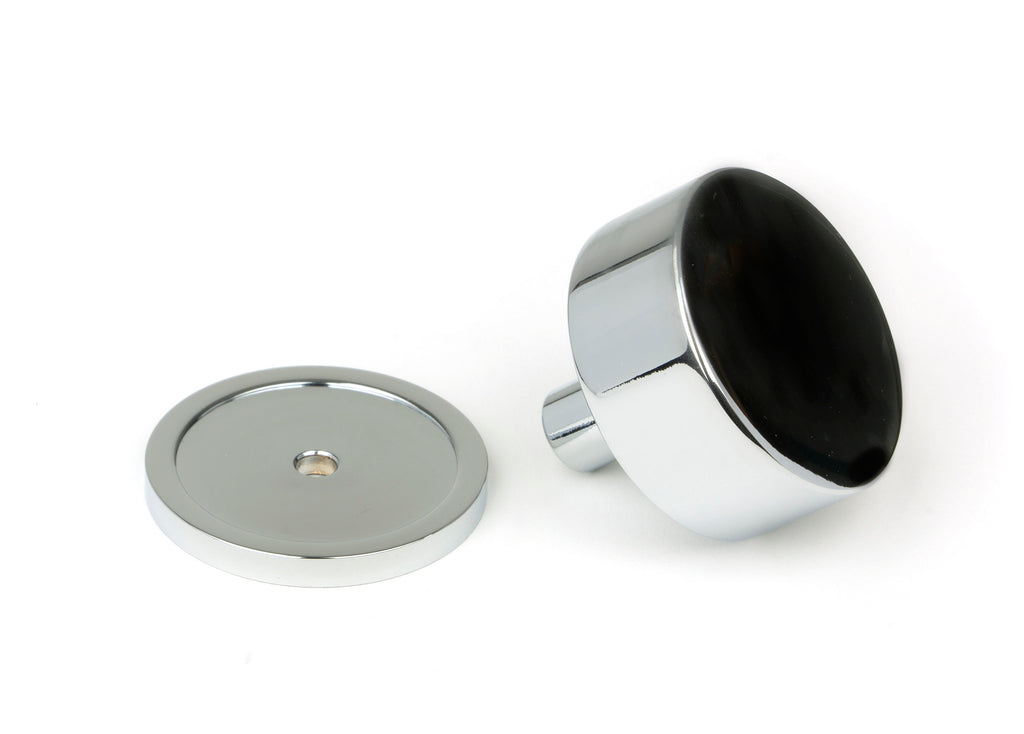 From The Anvil's Polished Chrome 38mm Kelso Cabinet Knob