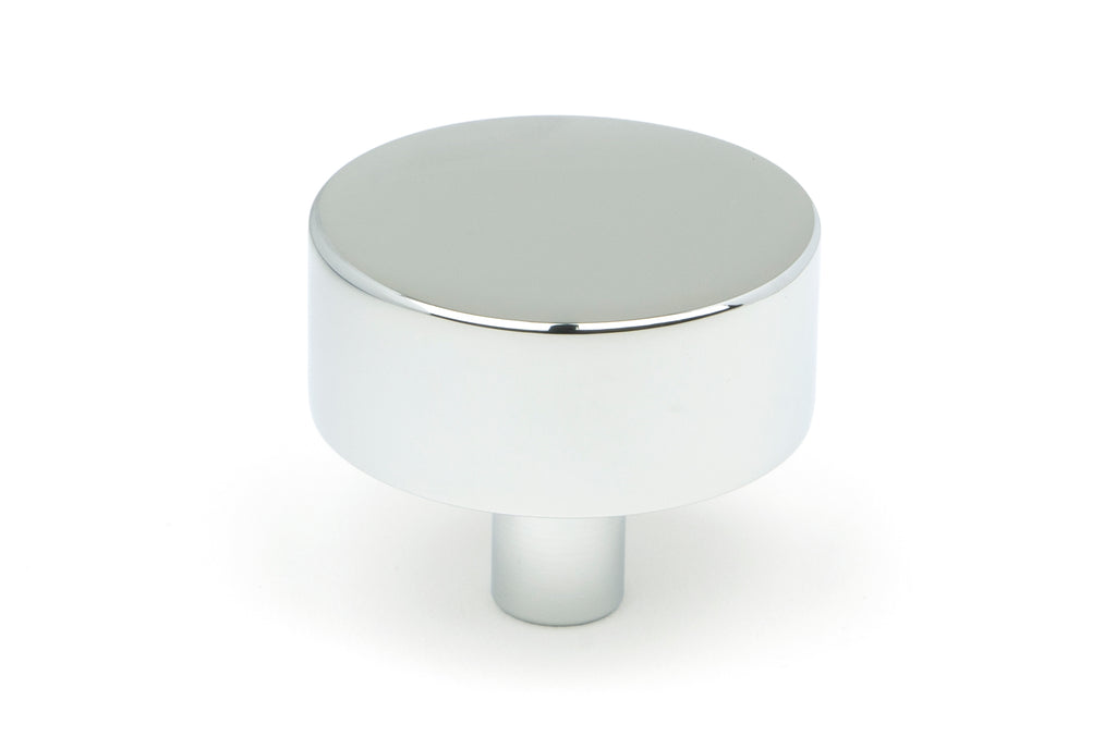 From The Anvil's Polished Chrome 38mm Kelso Cabinet Knob