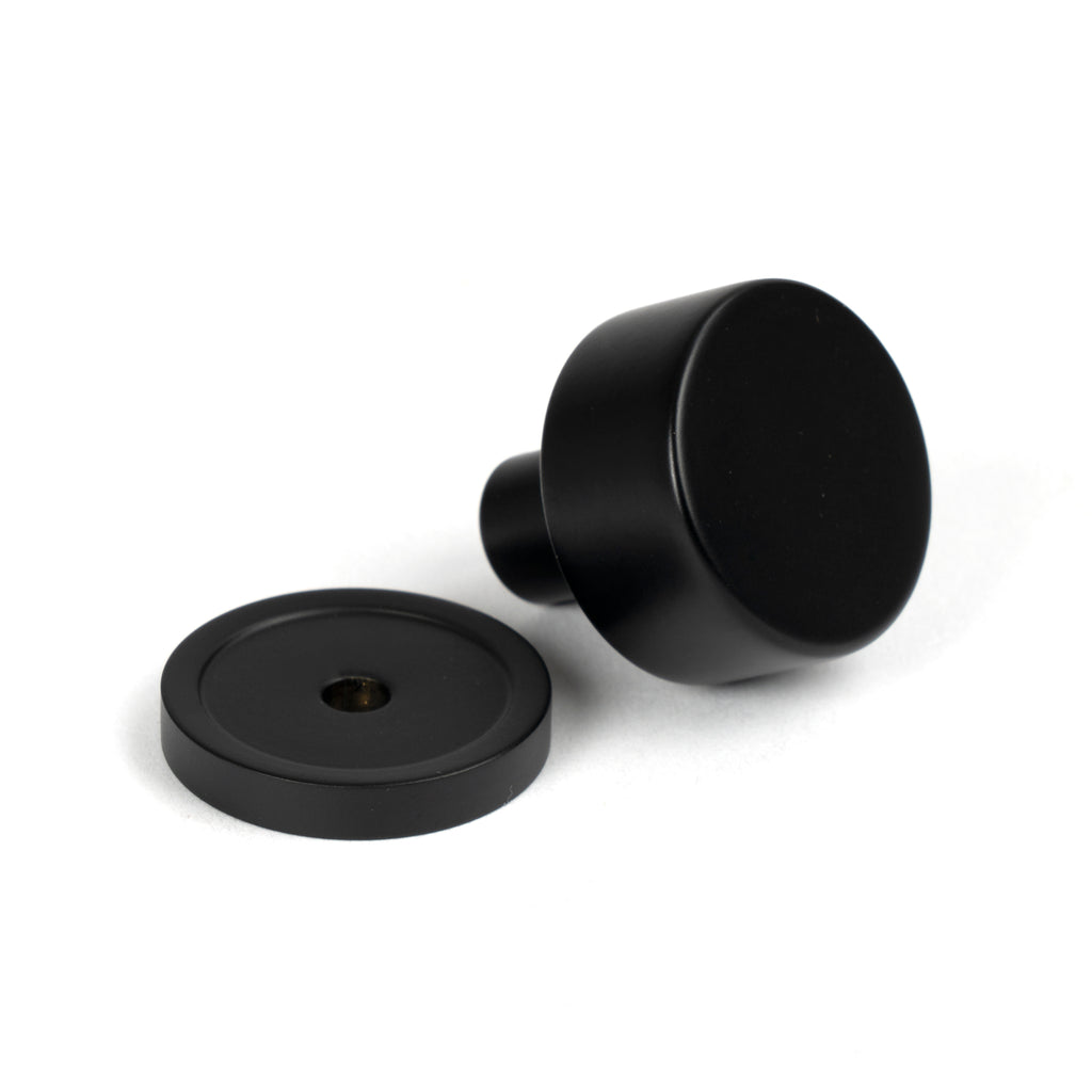 From The Anvil's Matt Black 25mm Kelso Cabinet Knob