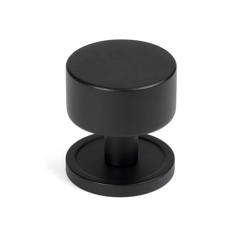 From The Anvil's Matt Black 32mm Kelso Cabinet Knob